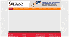 Desktop Screenshot of gillmanhomecenter.com